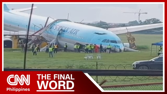 Mactan-Cebu Airport flights suspended after plane overshoots runway