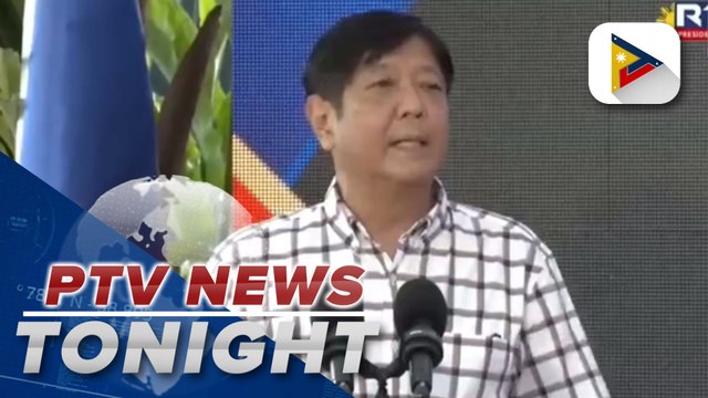 Pres. Ferdinand R. Marcos distributes aid to farmer organization in Negros Occidental