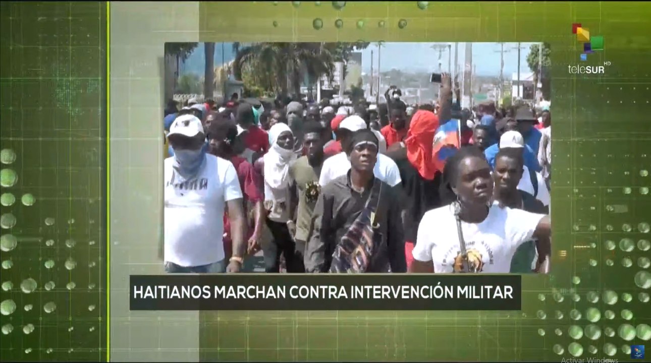 Conexión Global 24-10: Haití rechaza la intervención militar extranjera