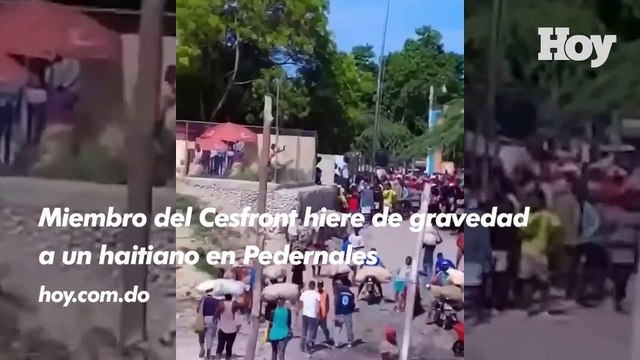 Miembro del Cesfront hiere de gravedad a un haitiano en Pedernales