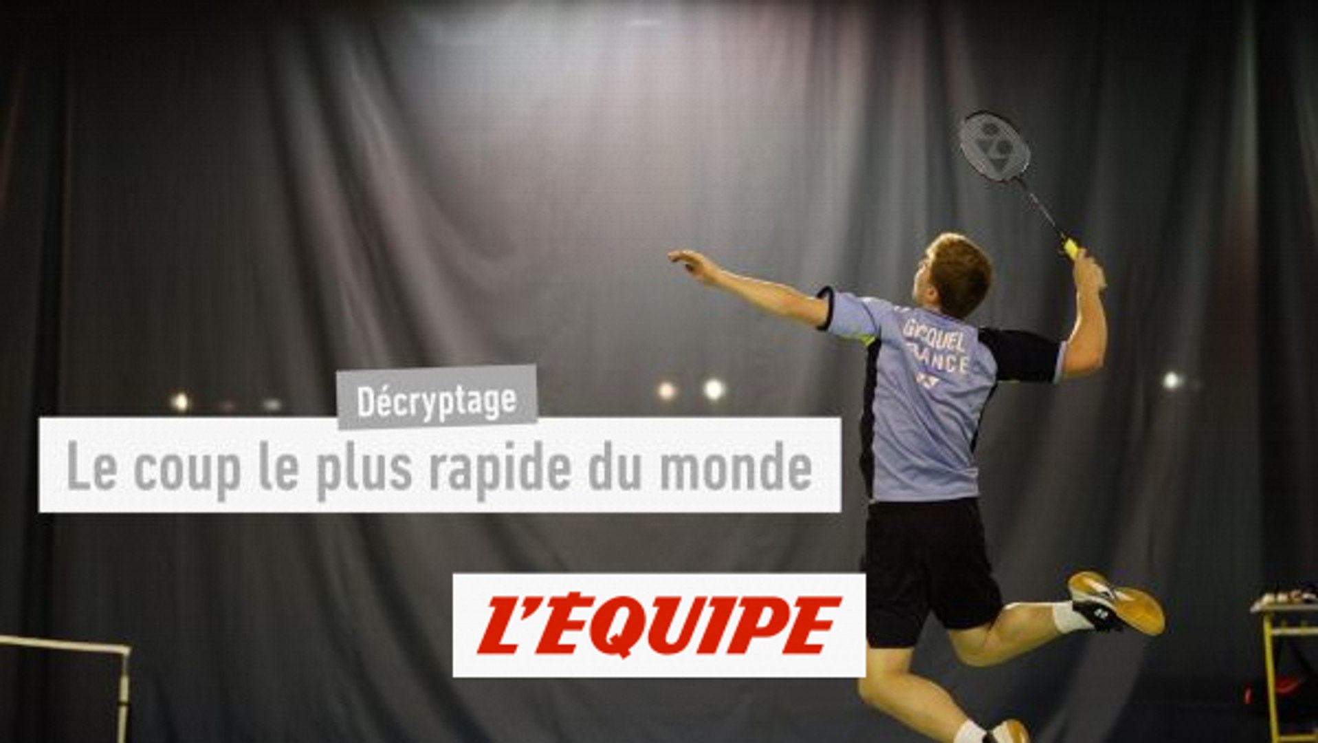 Le smash, le coup le plus rapide du monde - Badminton - décryptage - Vidéo  Dailymotion