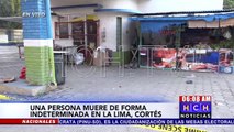 Por supuesta intoxicación alcohólica muere una persona en La Lima, Cortés