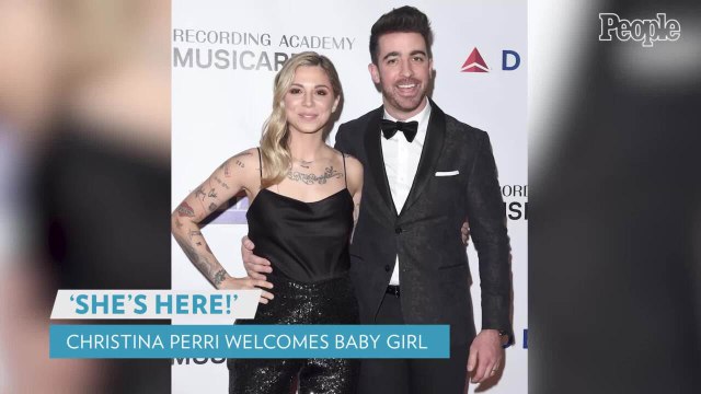 Christina Perri and Husband Paul Costabile Welcome 'Magical Double Rainbow Baby Girl' Pixie Rose