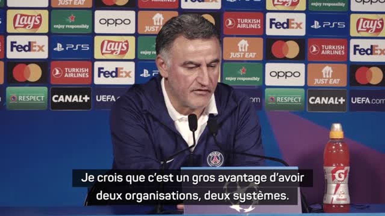 Groupe H - Galtier : "Il y a cette réflexion de comment positionner le mieux possible notre trio offensif"