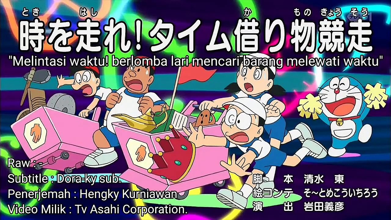 Doraemon Subtitle IndonesiaTerbaru Melintasi Waktu Berlomba Mencari Barang Melwati Waktu_720p