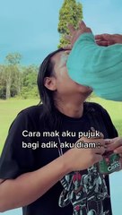 cara mak pujuk adik merajuk