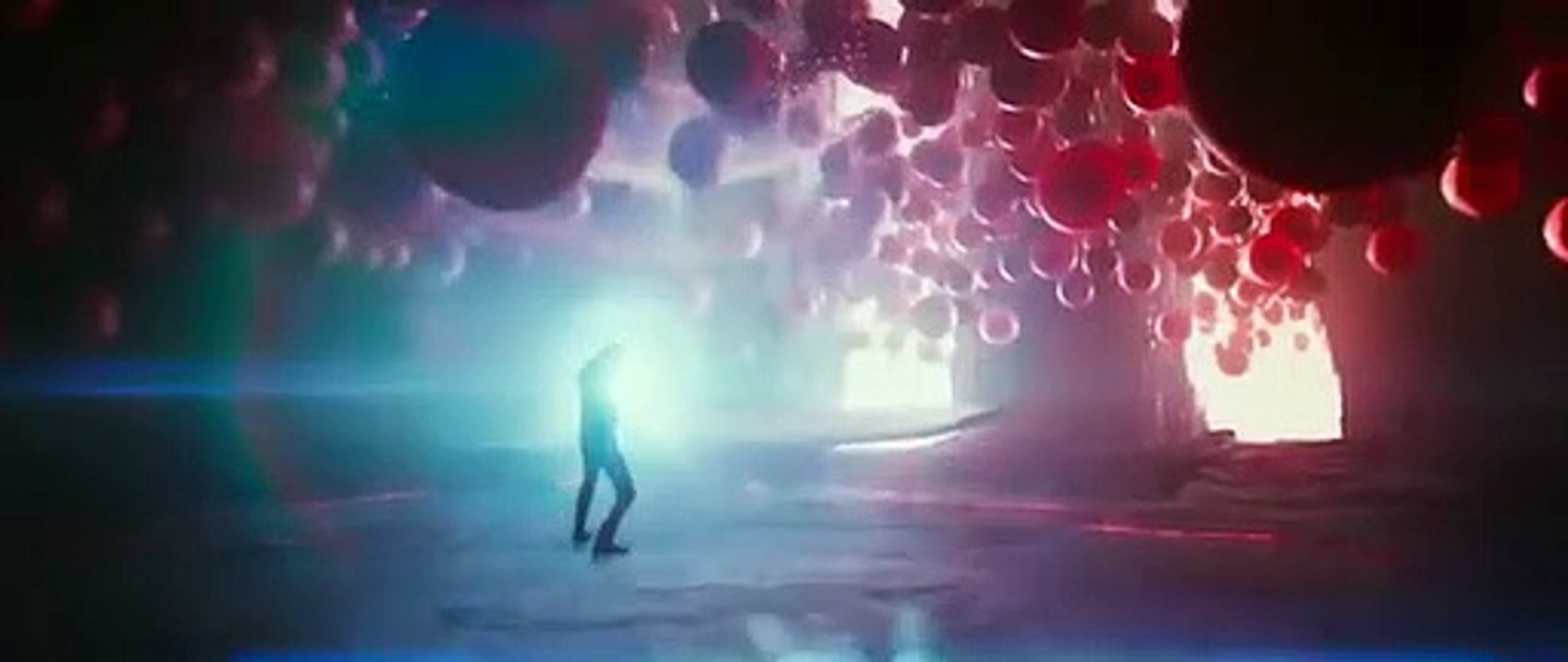 Alien Prisoners Fights with Time Traveler - Reversed Movie