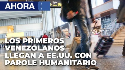Llegan a EE.UU venezolanos con el Parole Humanitario - 24Oct - @VPItv