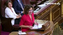 Montero recrimina a Gamarra que critique el aumento del gasto público mientras el PP lo eleva en las comunidades que gobierna