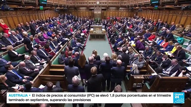 Rishi Sunak, nuevo primer ministro británico, se dirige al Parlamento