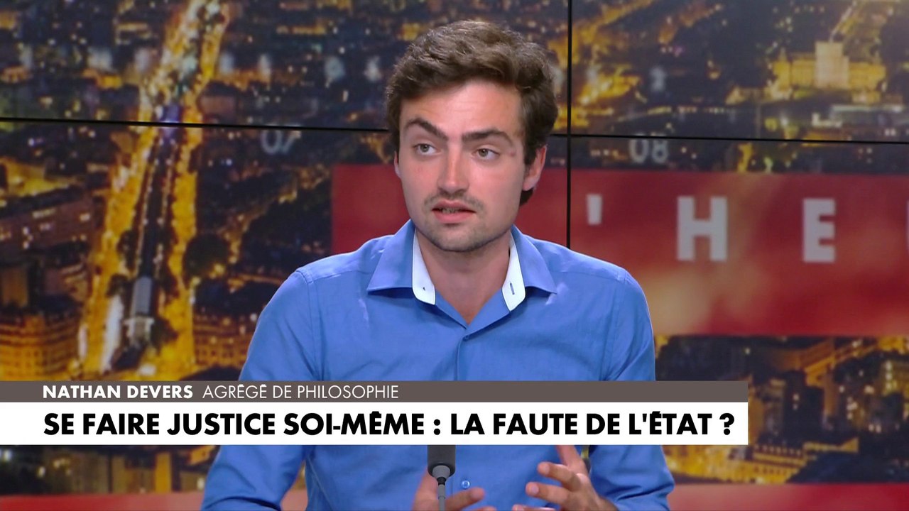 Nathan Devers : «Qu'on puisse entendre des valorisations de la vengeance, ça c'est autre chose»