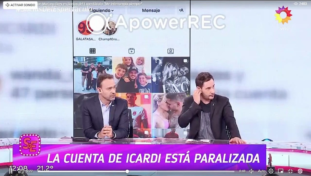 Karina Iavícoli y Mariana Brey se cruzaron en pleno aire de Socios del Espectáculo