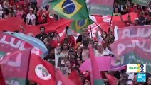 Brasil: 'Lula' da Silva hizo un contundente llamado a votantes indecisos en Minas Gerais