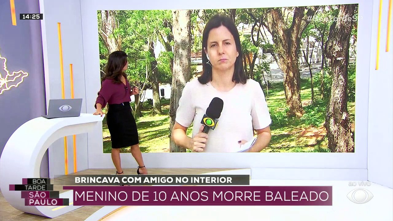 Menino de 10 anos morre baleado no interior de São Paulo 24/10/2022 16:26:14