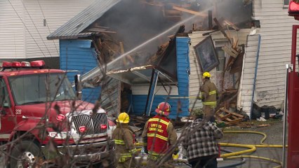 Incendie Rivière-Bleue 24 octobre 2022