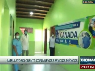 Inauguran 14 áreas de atención en el Ambulatorio Tipo II "La Cañada" del estado Falcón