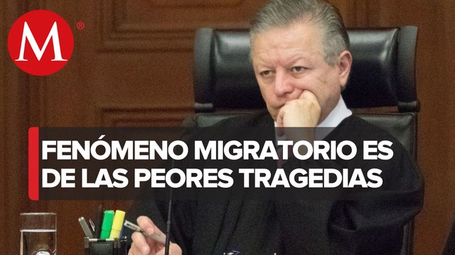 El ministro presidente de la suprema corte de justicia llama a generar condiciones para migrantes