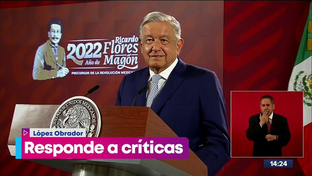 Ternuritas : López Obrador responde a críticas de Zedillo y Calderón