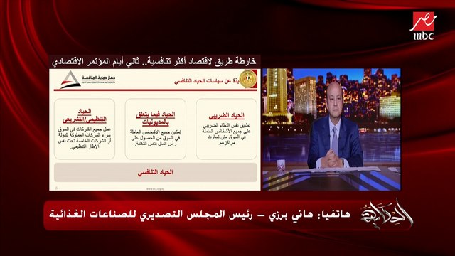 توصيات المؤتمر الاقتصادي والمنافسة غير العادلة وسعر الدولار خارج البنوك وأخطاء تعويم ٢٠١٦.. المداخلة الكاملة لهاني برزي رئيس المجلس التصديري للصناعات الغذائية