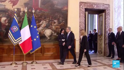 Macron visitó Italia y se reunió con Giorgia Meloni  y el papa Francisco
