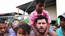 Migrantes venezolanos colman albergue en Panamá por prohibición de entrar a EEUU