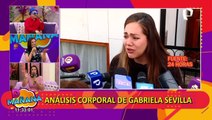 Gabriela Sevilla y su expresión corporal: 