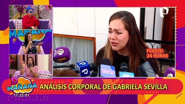 Gabriela Sevilla y su expresión corporal: Ella sabía muy bien que no estaba embarazada , afirma terapeuta