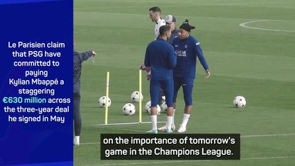 Galtier on leaks of Mbappe's eye-watering PSG salary