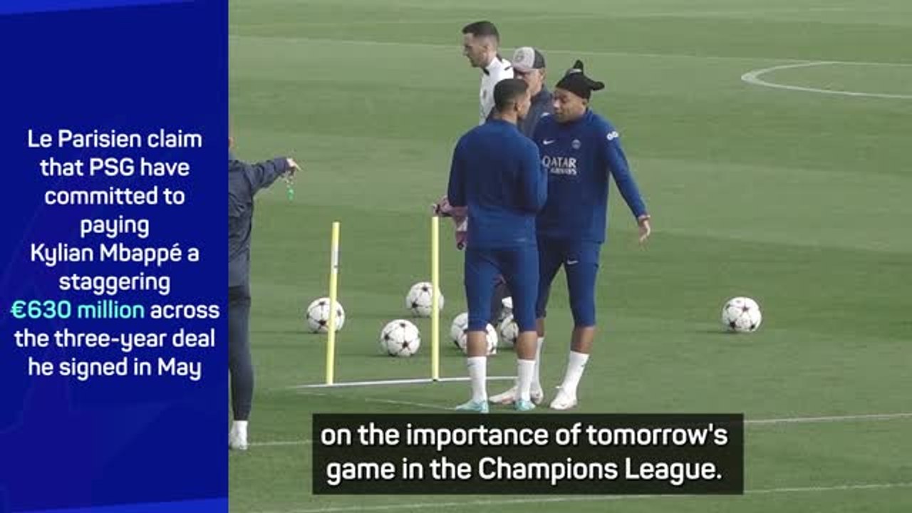 Galtier on leaks of Mbappe's eye-watering PSG salary