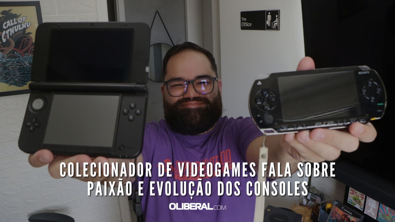 Colecionador de videogames fala sobre paixão e evolução dos consoles