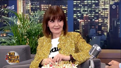 The 2Night Show:Δανδουλάκη: Η απάντηση στον Χρήστο Πολίτη και η σχέση με τον Μάριο Πλωρίτη