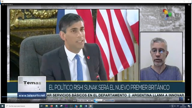 Temas del Día 24-10: Político británico Rishi Sunak es elegido como Primer Ministro
