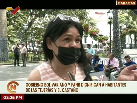 Caraqueños respaldan al Gobierno Nacional y FANB con la rehabilitación de Las Tejerías y El Castaño