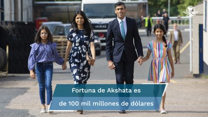Akshata Murty, la esposa del próximo premier británico cuya fortuna supera a la de la reina Isabel