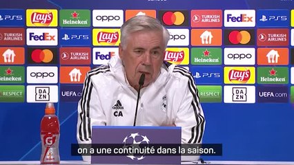 Groupe F - Ancelotti : "Vous ne voulez pas vous blesser ? Restez sur le canapé"
