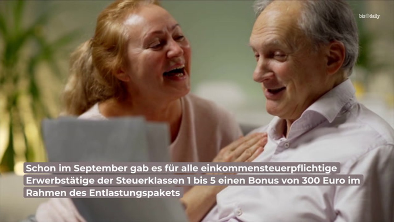 Rente: Regierung beschließt Einmalzahlung für Dezember