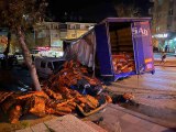 Ankara 3. sayfa haberleri... Ankara'da freni boşalan TIR park halindeki 3 araca çarptı