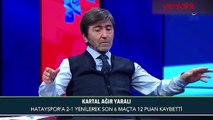 Rıdvan Dilmen, Beşiktaş maçını yorumlarken sinirlendi
