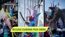 Reclusas de Morelos participan en el Desfile y Concurso de Alebrijes