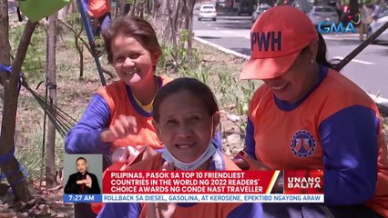 Pilipinas, pasok sa Top 10 Friendliest Countries in the World ng 2022 Readers' Choice Awards ng Conde Nast Traveller | UB