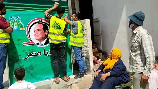 الحاجة هانم بعد تسلمها كشك من حياة كريمة: ربنا يخليك يا ريسنا يا غالى