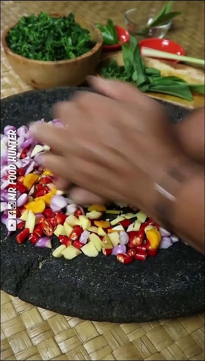 Masak telur daun singkong@ uciku chanel