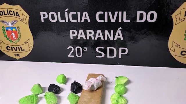 Polícia Civil de Toledo prende homem com crack, maconha e cocaína