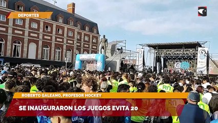 Se inauguraron los Juegos Evita 2022