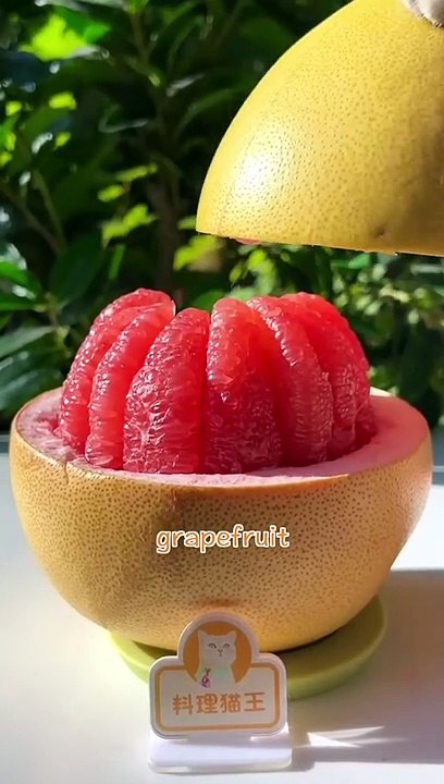 How To Eat A Grapefruit Delicately_ _ cat cooking food #tiktok #Shorts