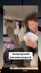 Sombong, tonton sampe selesai