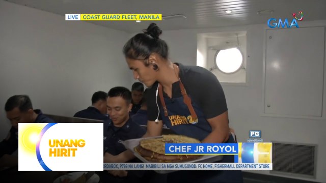 UH All Access Pass sa Philippine Coast Guard Kitchen | Unang Hirit