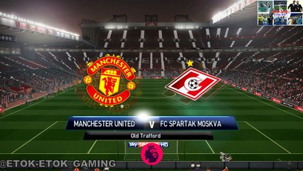 Spartak Moscow vs Manchester United - PES 2013 New Update Season 2023