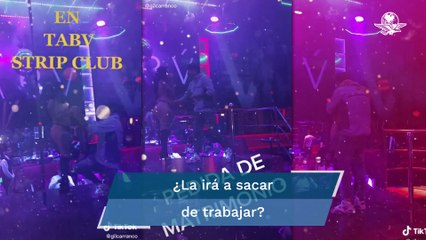 Le dan el sí en un table dance; hombre pide matrimonio a bailarina en Tlaxcala