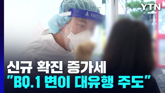 코로나19 확진자 규모 증가... 다음 달 BQ.1 변이가 재유행 주도 / YTN